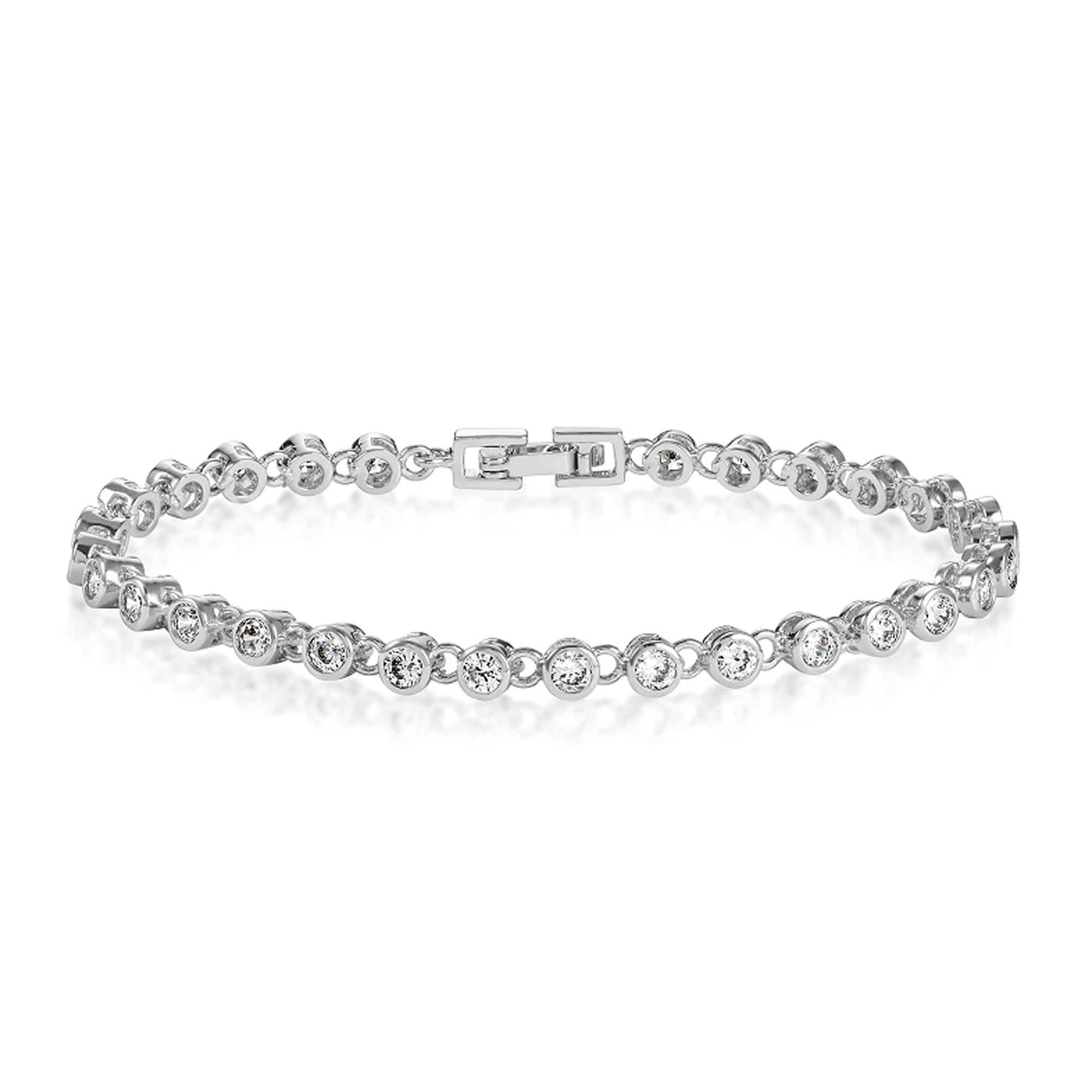 Premium Cubic Zirconia Crystals Tennis Bracelet – Gemnations