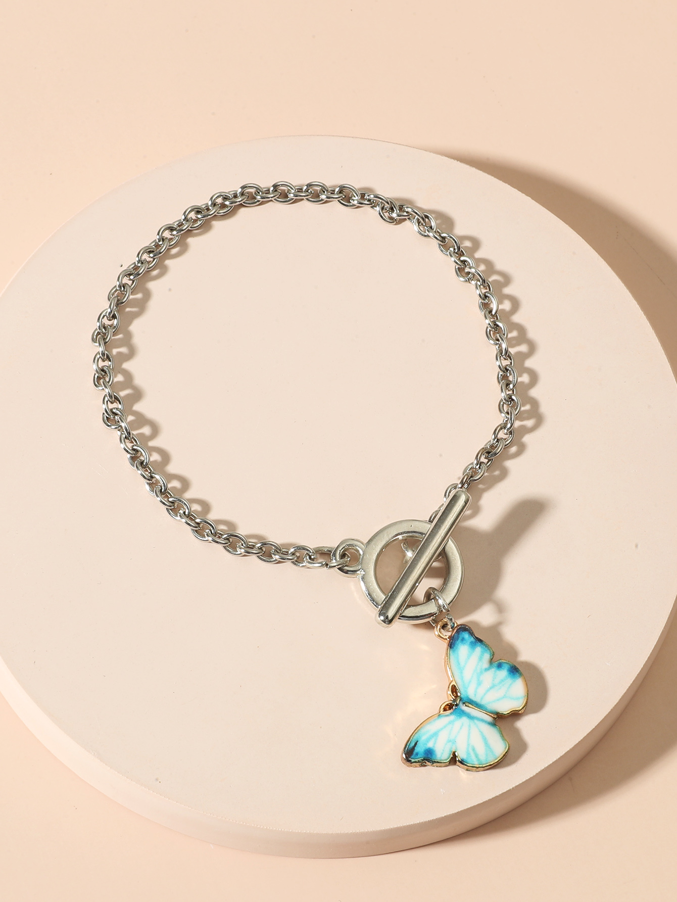 Turquoise deals butterfly bracelet